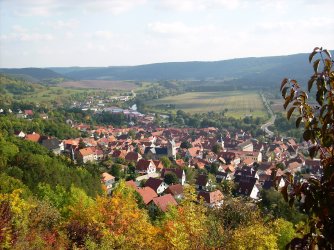 Stadtansicht der Partnerstadt Treffurt