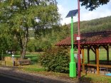E-Bike Ladestation am Spielplatz in Mörshausen
