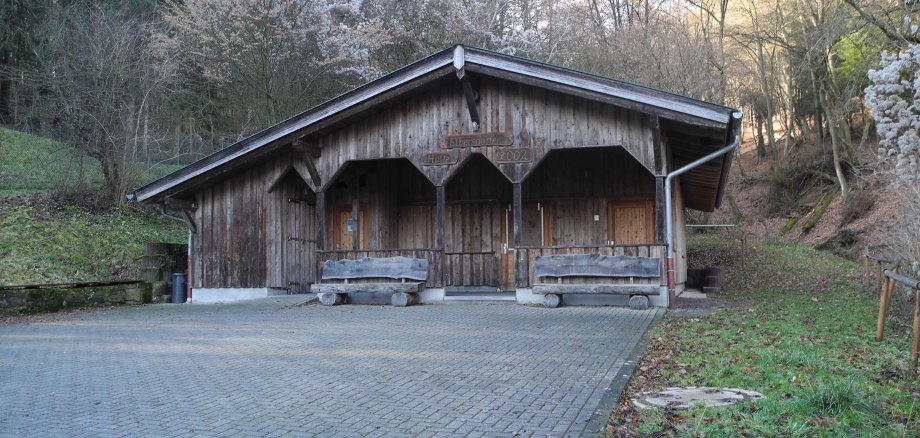 Ansicht Grillhütte Elbersdorf