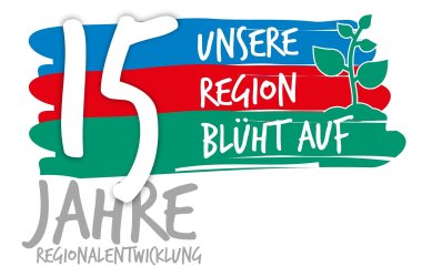 Logo 15 Jahre Regionalentwicklung